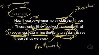 Examining the Scriptures | Acts 17:11