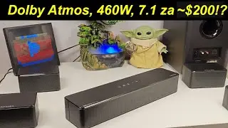 Soundbar Ultimea Poseidon D80 460W z Dolby Atmos - Tani i Dobry! - LowcyChin.pl