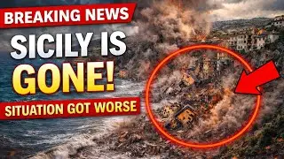 Sicily Is Collapsing! Massive Landslide Getting Worse by the Hour