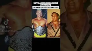 Rugged Ronnie Garvin Shoots on Roberto Pico #wwf #wwe #wrestling #reactionvideo #sub