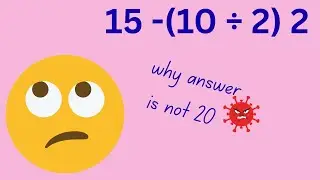 Simplification II DMAS II BODMAS II PEMDAS II Left to Right Rule II Understand Simplification 😊😊