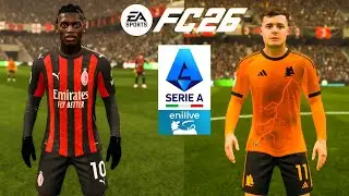EA Sports FC 26 &mdash; &laquo;Милан&raquo; против &laquo;Ромы&raquo; &mdash; Серия А Enilive 25/26, тур 10 | Полный матч