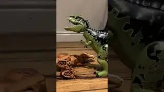 How I remember the JW Dominion fight #lego #stopmotion #jurassicworld #dinosaur