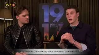 1917 - Interview mit Sam Mendes, Dean-Charles Chapman & George MacKay | RTF1 Cinenews