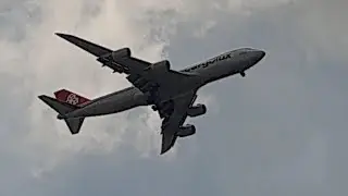 Llegada de CARGOLUX #boeing 747 Al AIFA🇲🇽 (Tultepec) ✈️