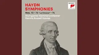 Symphony No. 72 in D Major, Hob. I:72: IV. Finale: Andante mit sechs Variationen - Presto