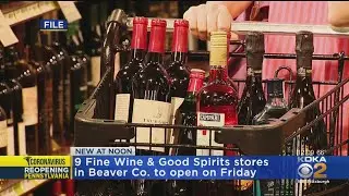 Pa. Liquor Control Board Reopening 9 Fine Wine & Good Spirits Stores In Beaver Co.