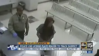 Police use license plate reader to track Tempe road rage suspect