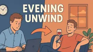 Evening Unwind - Transition from Work to Personal Time