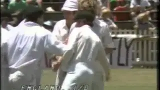Geoff Boycott NAILED first ball, Rodney Hogg gets the arrogant pr   ck 3