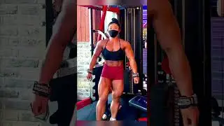 Korean Most Muscular Female Bodybuilder 🏋🏽🔥💪🏼 Eunhee Kang #shorts #korean #fitness