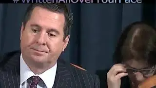 Something is 'Written All Over DEVIN NUNES' Face'! (Don't say a word) [#HandzupNetworkMemes]