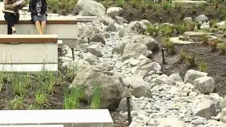 Buchanan building renovations brought to a close with opening of courtyards