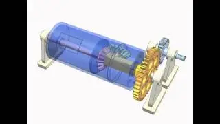 Converting Rotation to Rotary and Linear reciprocating motion 1