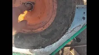 Замена подшипников у садовой тачки