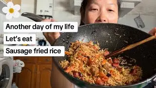 Another day of my life let’s eat sausage fried rice / Indira rai