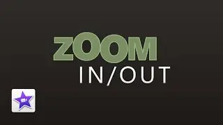 Zoom in and out smoothly iMovie macOS