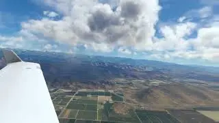 Approach to Woodlake Airport O42 - COWS DA-40NG - MSFS2020 in Virtual Reality