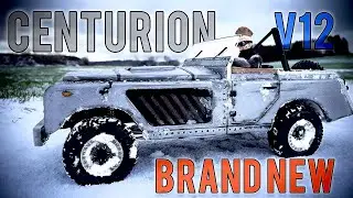 Brand New Rccar the Centurion Merlin V12 no Bell Aurens Longnose Landrover build & first run rc rock