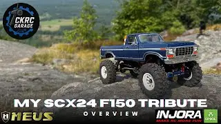 Обзор моего кастомного грузовика SCX24 F150 Tribute