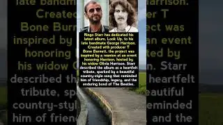 Ringo Starr Dedicates New Album to George Harrison