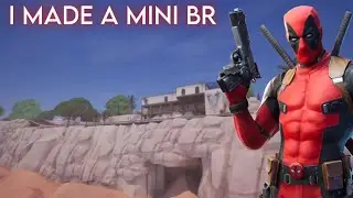 I made a MINI BR in Fortnite CREATIVE 