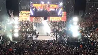 Chris Jericho entrance AEW all in London