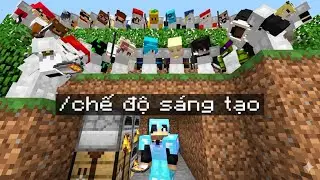 Tôi Lén Sử Dụng Chế Độ Sáng Tạo Trong Cuộc Săn Lùng 1 VS 30 | MeMaiRap