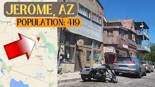Тур по Джерому, Аризона ☀️🌵 Скрытая жемчужина: отличная еда, потрясающие художественные галереи, ...
