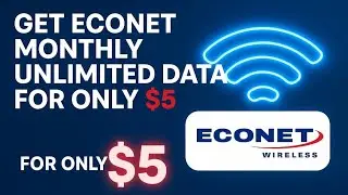 HOW TO BUY ECONET CHEAP UNLIMITED DATA FOR ONLY $4 TO $10 USD  2025