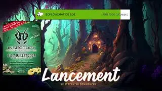On continue la pr&eacute;pa pour Insectopy ce week-end !