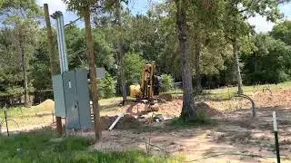 RV Park Construction - Installing Septic and Electrical