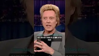 Christopher Walken LIES that it&rsquo;s his Birthday