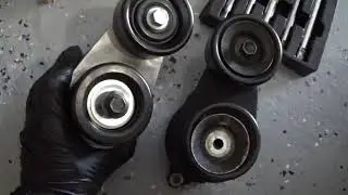 Acura TL tensioner pulley noise , replacement