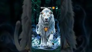 White 🦁 #king #lion #livewallpaper #livewallpaper4k #fyp #lionking
