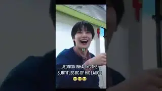 jeongin's laugh!🎀 #jeongin #kpop #cute #meme #subtitles #shorts #funny #meme #stay #skz #kpopmeme