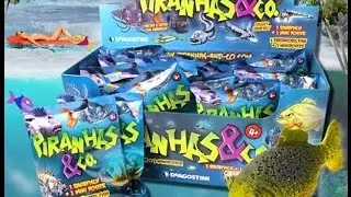 unboxing piranhas&co Juguetes pira&ntilde;as  - piranhas&co Toy piranhas&co