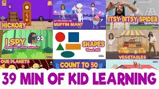 39 min of Kids Learning | Educational Video | Book Read, Planets & More...