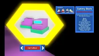 Comprando gummy boots xd (Gracias por los 90 subs :D) @UntalgamerM1 gracias :)