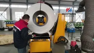 hydraulic decoiler