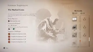 AC Mirage: The Marked Coins Animus Sequences Challenges