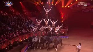 Família de Alexis Gruss - Piramide Equestre - 46º Festival Internacional de Circo de Monte-Carlo