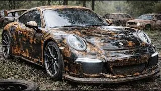 Damaged Porsche 911 GT3 | Full Track Car Restoration