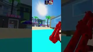 I 1V1'd Our Dad in roblox arsenal... #shorts