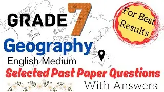 Grade 7 Geography English Medium Term Test Answers