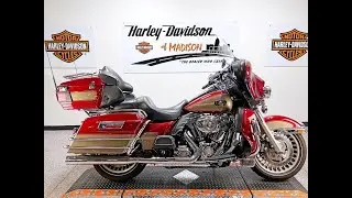 2009 FLHTCU ELECTRA GLIDE ULTRA CLASSIC 624780 RED HOT SUNGLO & SMOKEY GOLD
