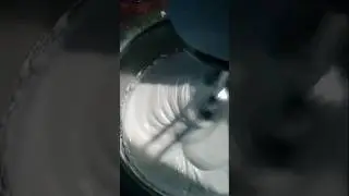 How to Beat Perfect Whipping Cream at Home | Fluffy & Stiff Peaks #shorts #ytshorts #yiralshort