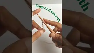 Wooden Crochet Hooks have been well designed for Easy to use, Light-weight. 🛒www.threadshop.in
