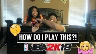 BOYFRIEND TEACHES ME HOW TO PLAY NBA 2K18