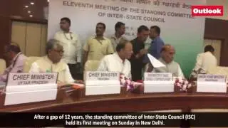 The standing committee of Inter-State Council (ISC) held its meeting on Sunday in New Delhi